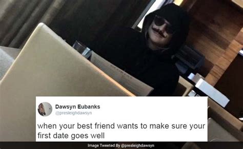 Viral: Teen Puts On Fake Moustache To Spy On Bestie's First Date 